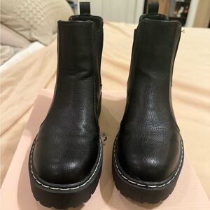 Sincerely Jules Black Ankle Boots